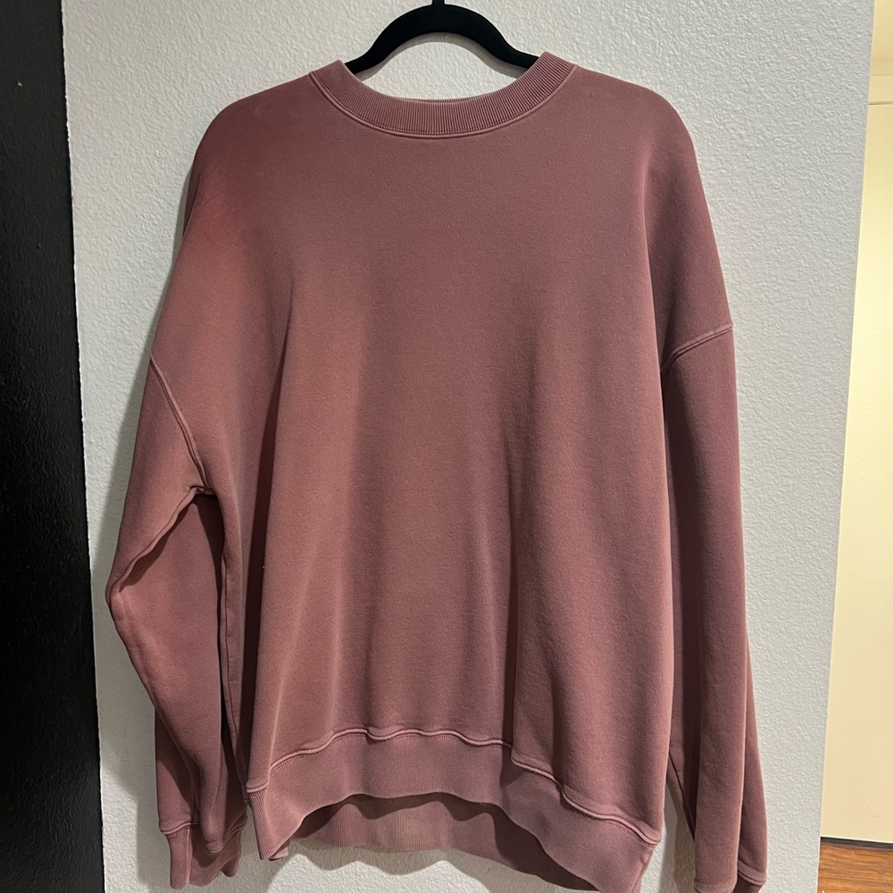 Abercrombie & Fitch Mauve Crew Neck Sweater